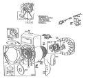 Page D Diagram and Parts List for 9446-1  Briggs and Stratton Generator